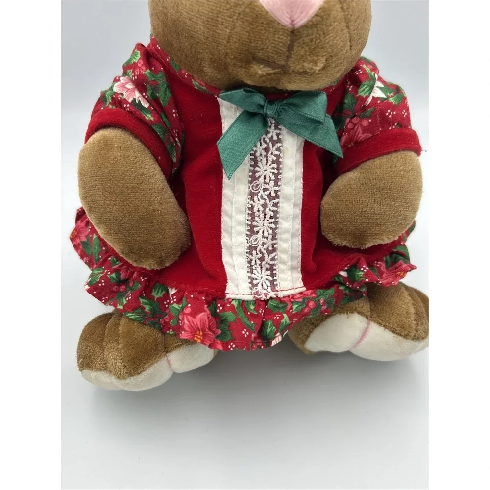 Velveteen Rabbit Christmas Plush‎ Stuffed Rabbit Ears Commonwealth 1995